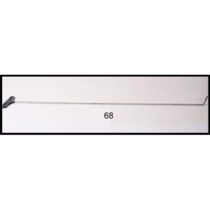 #68- 35″ Long 1/4″ Diameter Shaved 75° Flag