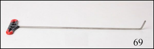 #69- 19″ Long 1/4″ Diameter Shaved 75° Flag