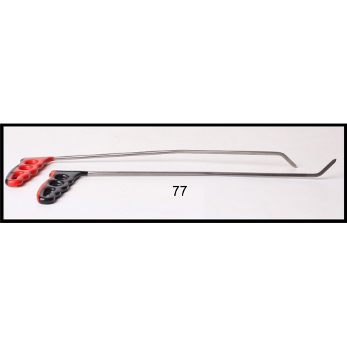 #77p- 16″ Long 1/4″ Diameter Double Bend Flag Set