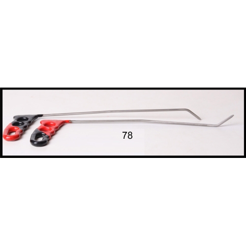 #78p- 13″ Long 3/16″ Diameter Double Bend Flag Set