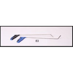 #83p- 13″ Long 3/16″ Diameter 15° Flag Set