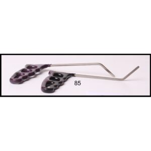 #85p- 5 1/2″ Long 3/16″ Diameter 45° Flag Set