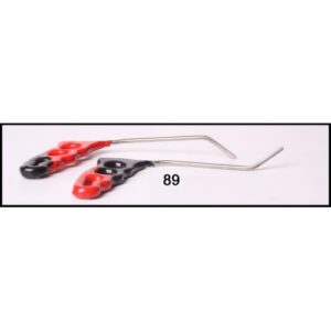 #89p- 5 1/2″ Long 3/16″ Diameter 15° Raised Flag Set Welded Pistol Handle