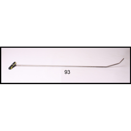 #93w – 38″ Long 7/16″ Diameter Double Bend Shaved Welded T Handle