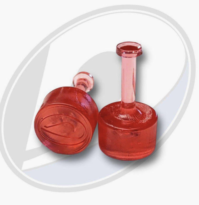 D-Tab/ Red Dot 0.2in, 6pc.