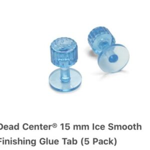 Dead Center 15 mm Ice Smooth Finishing Glue Tabs 10 pack