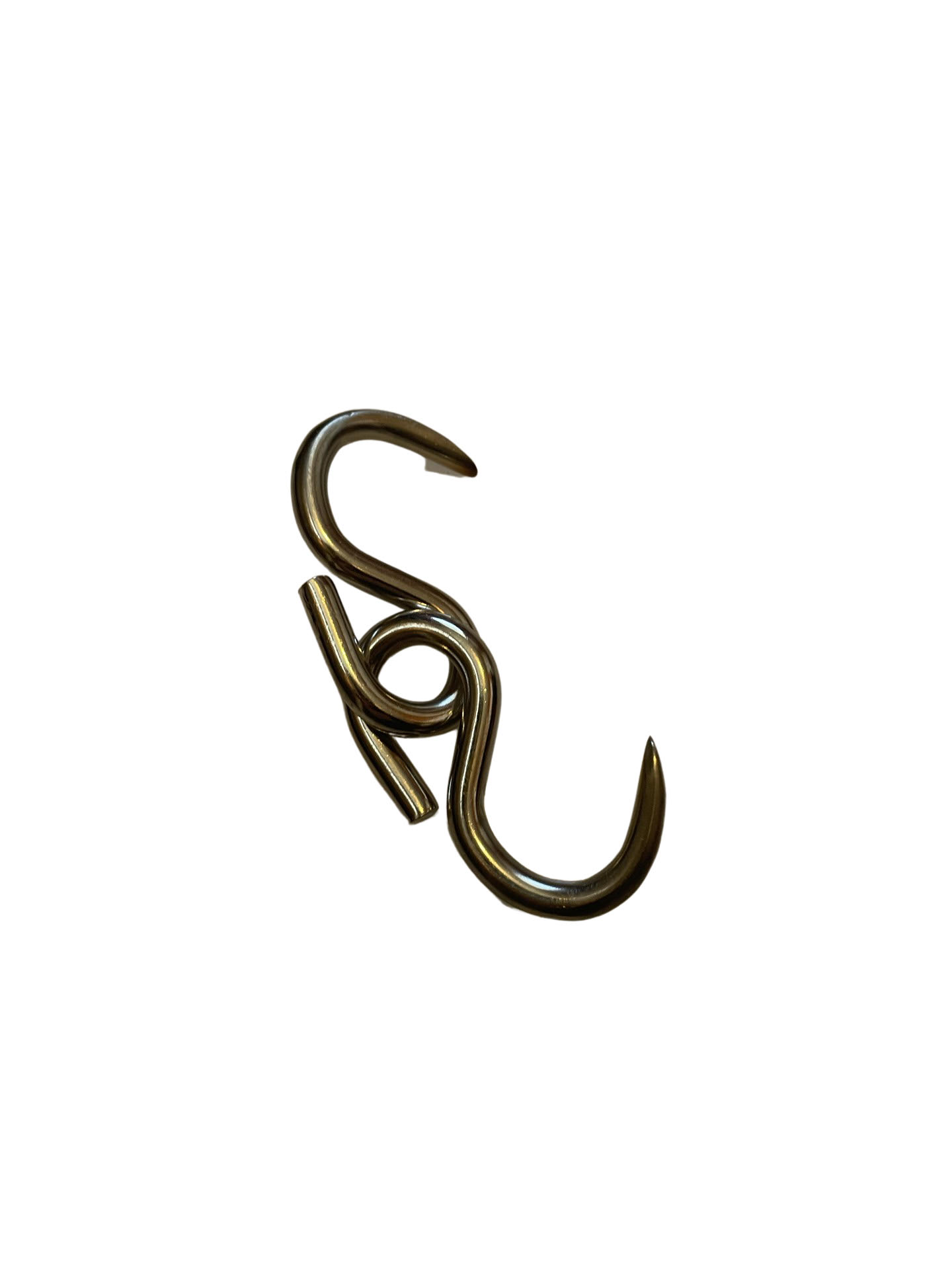 Double S hooks- sharpened tip