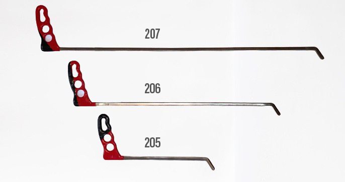 Flat Flag Set of 3 – 205, 206, 207
