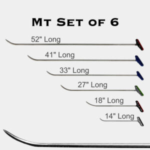 MT Rod Set of 6 Sharp Tools