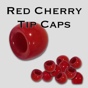 Red Cherry Tip Caps 30pc.