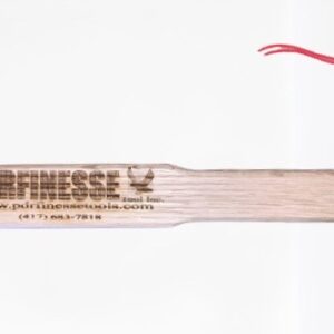Solid Wooden Heat Tempered Oak Knockdown Paddle