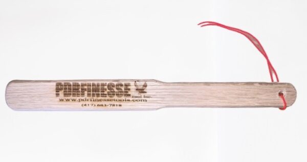 Solid Wooden Heat Tempered Oak Knockdown Paddle